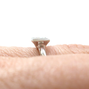 handmade engagement ring by UK designer 