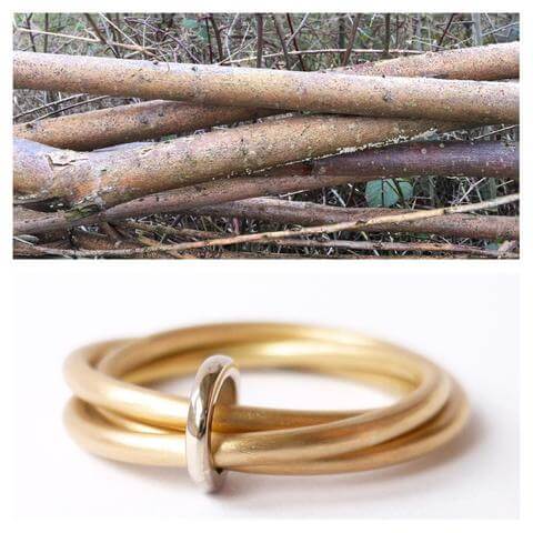 Inspiration for making contemporary modern unique and bespoke rings