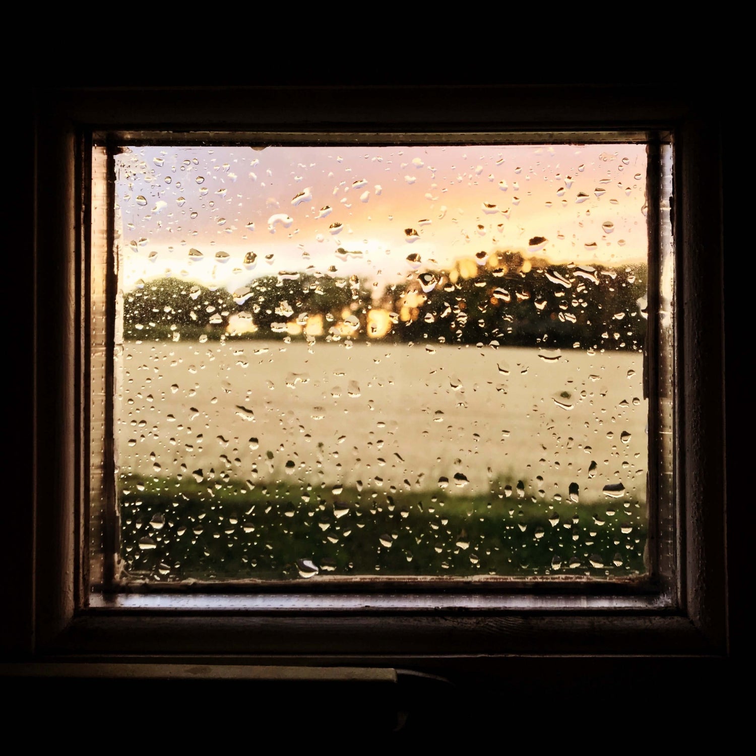 View from Sue Lane's jewellery making studio in Herefordshire