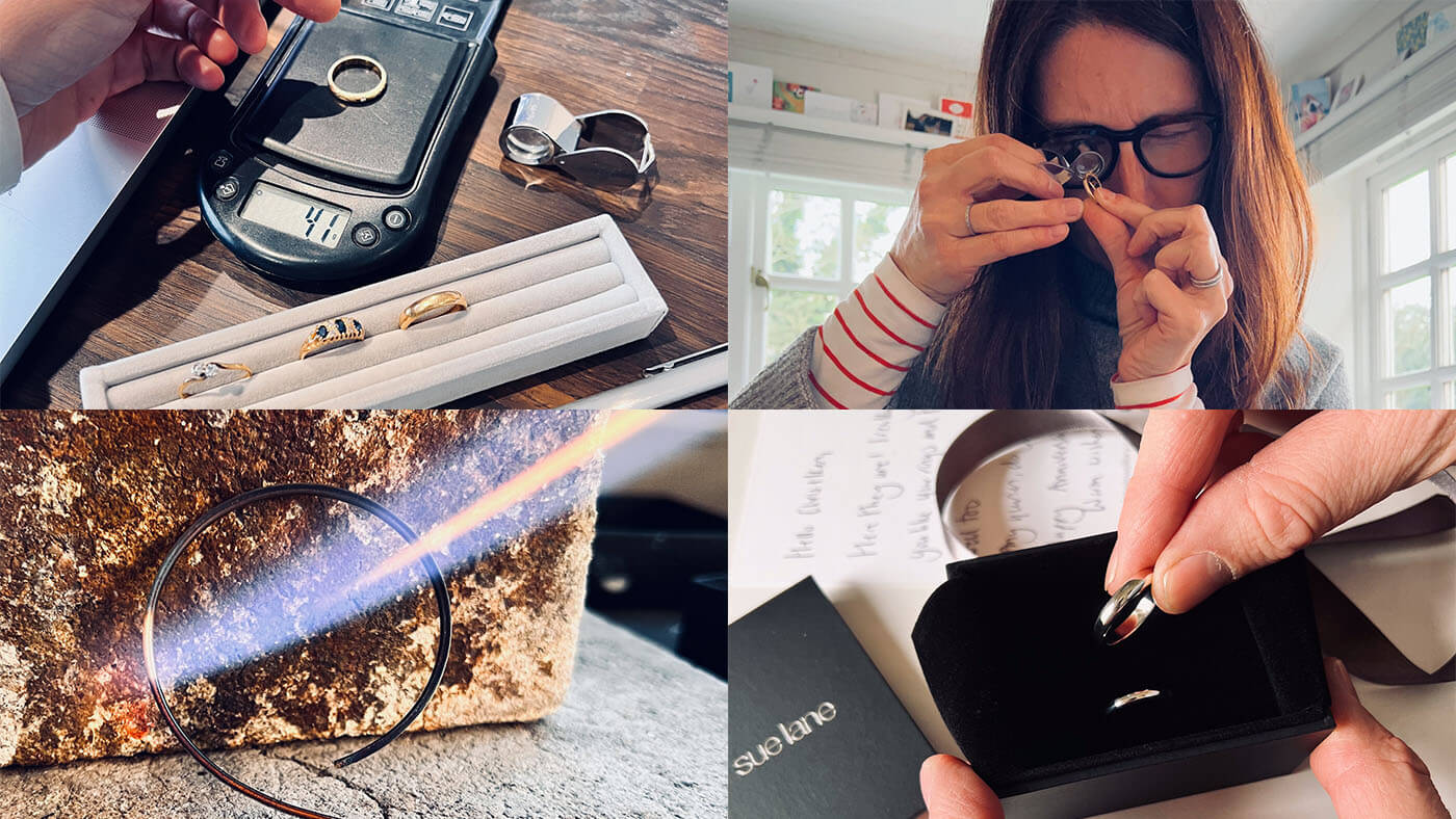 My process for remodelling jewellery