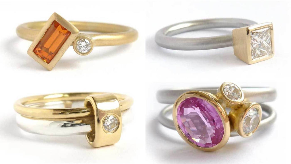 Ideas & inspiration: contemporary engagement rings
