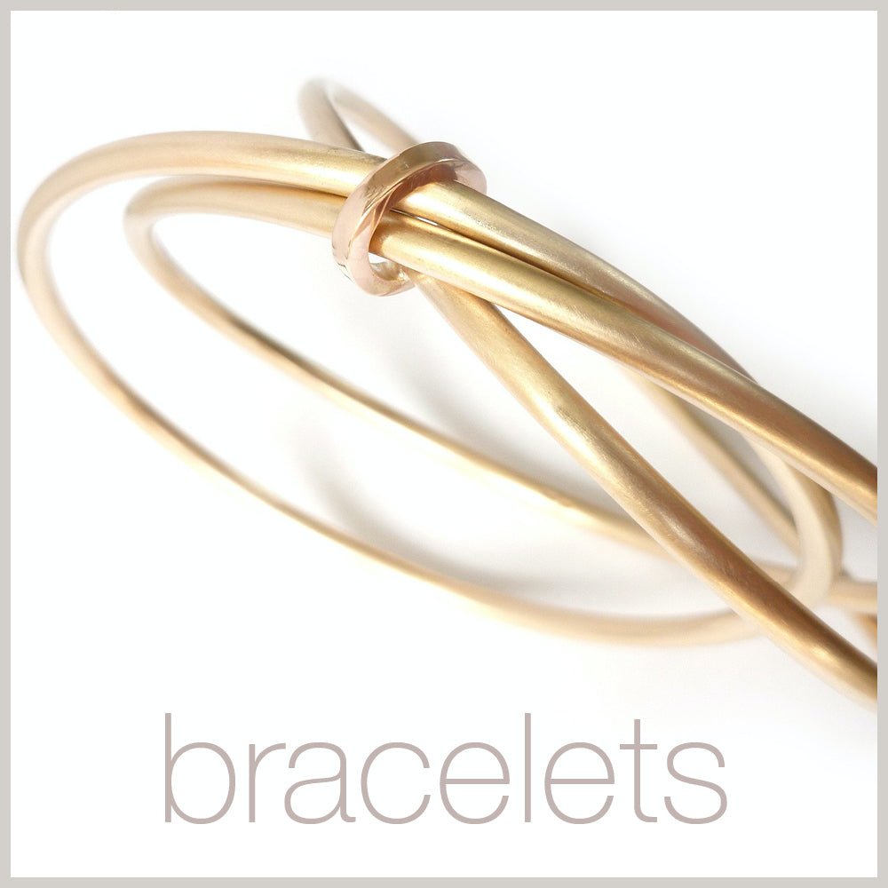 Contemporary jewellery remodelling commissioning bracelets bangles