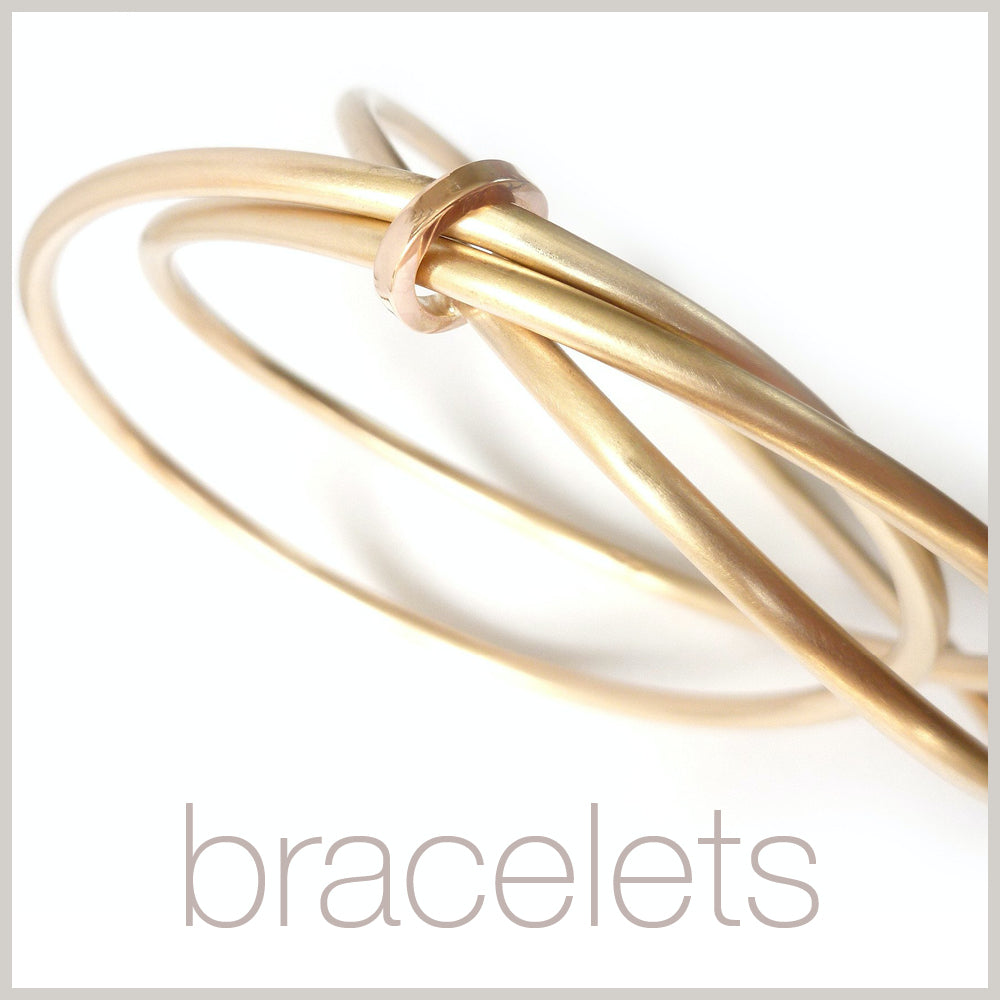 Contemporary jewellery remodelling commissioning bracelets bangles