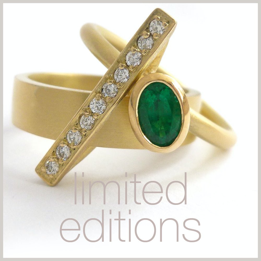 Contemporary jewellery remodelling commissioning - limited editions and unique.