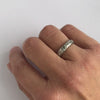 Hammered-platinum-diamond-ring-unique-handmade-bespoke-Sue-Lane