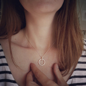 Handmade, unique, modern and contemporary necklace, pendant by Sue Lane, Herefordshire UK.