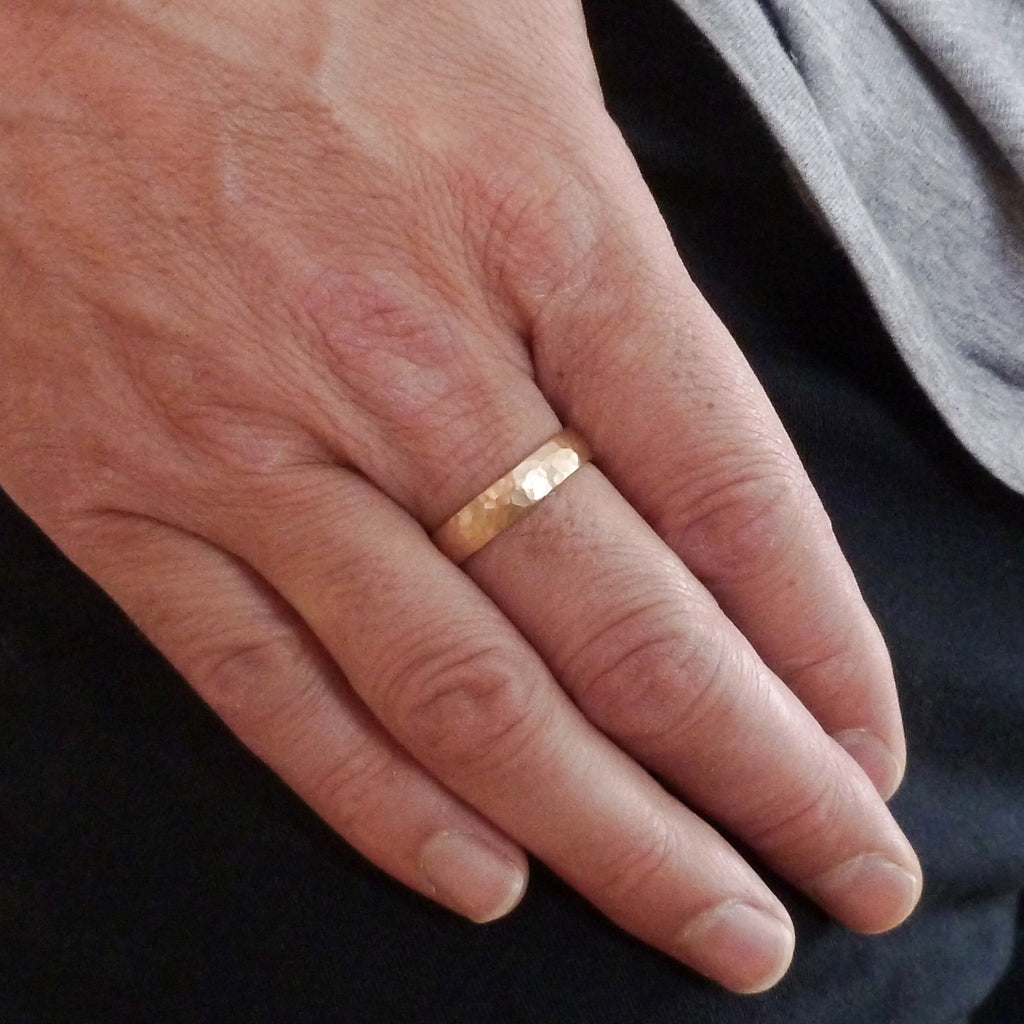 Red mens wedding ring online