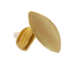 18k Gold and Diamond Ring (OF14) - Sue Lane Contemporary Jewellery - 2