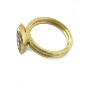 SOLD: 18k Gold and Sapphire Ring Set (OF34) - Sue Lane Contemporary Jewellery - 4