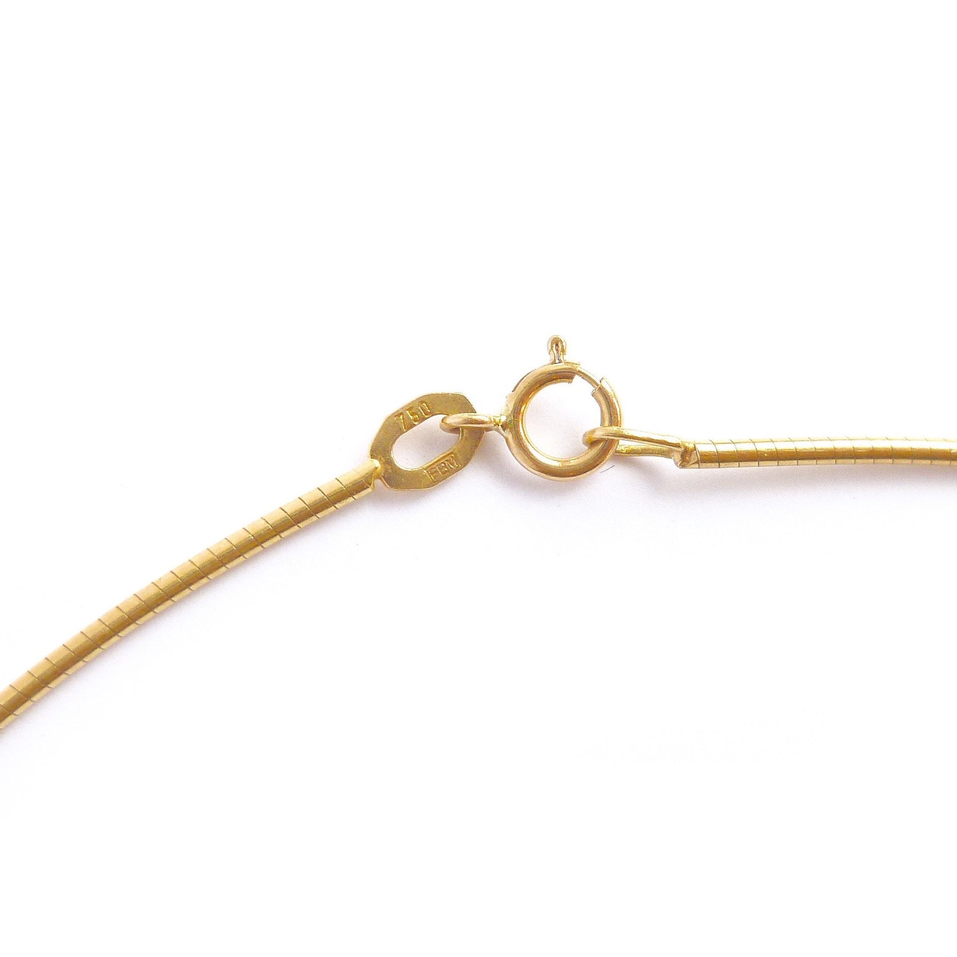 Contemporary 18k Gold and Diamond Necklace (cir08) - Sue Lane Contemporary Jewellery - 5