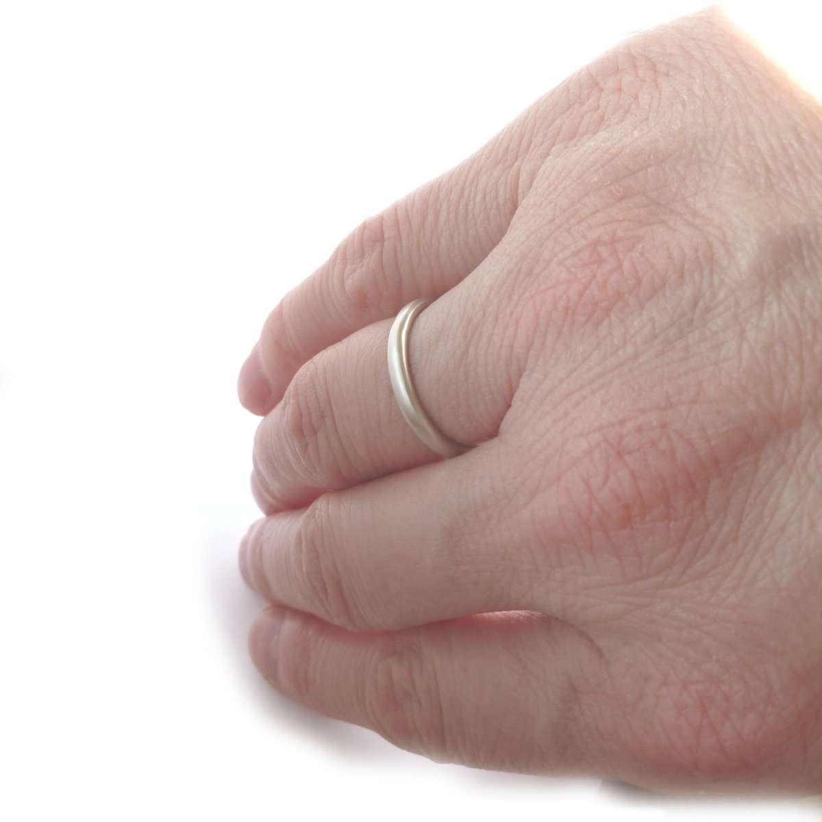 Silver ring - simple and subtle