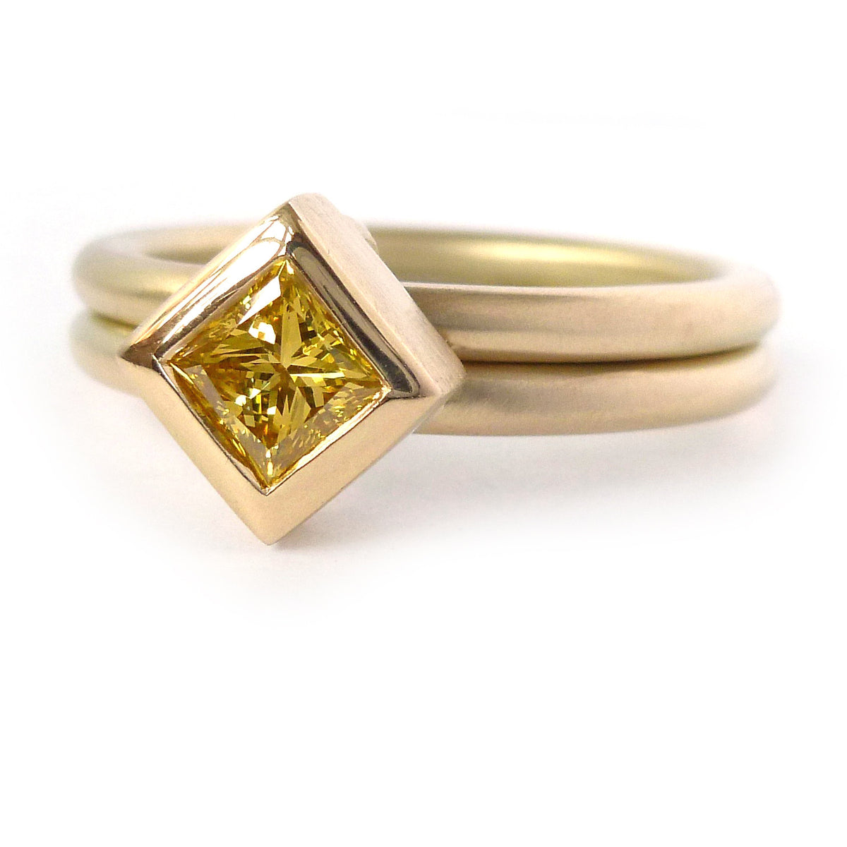 one off designer gold ring