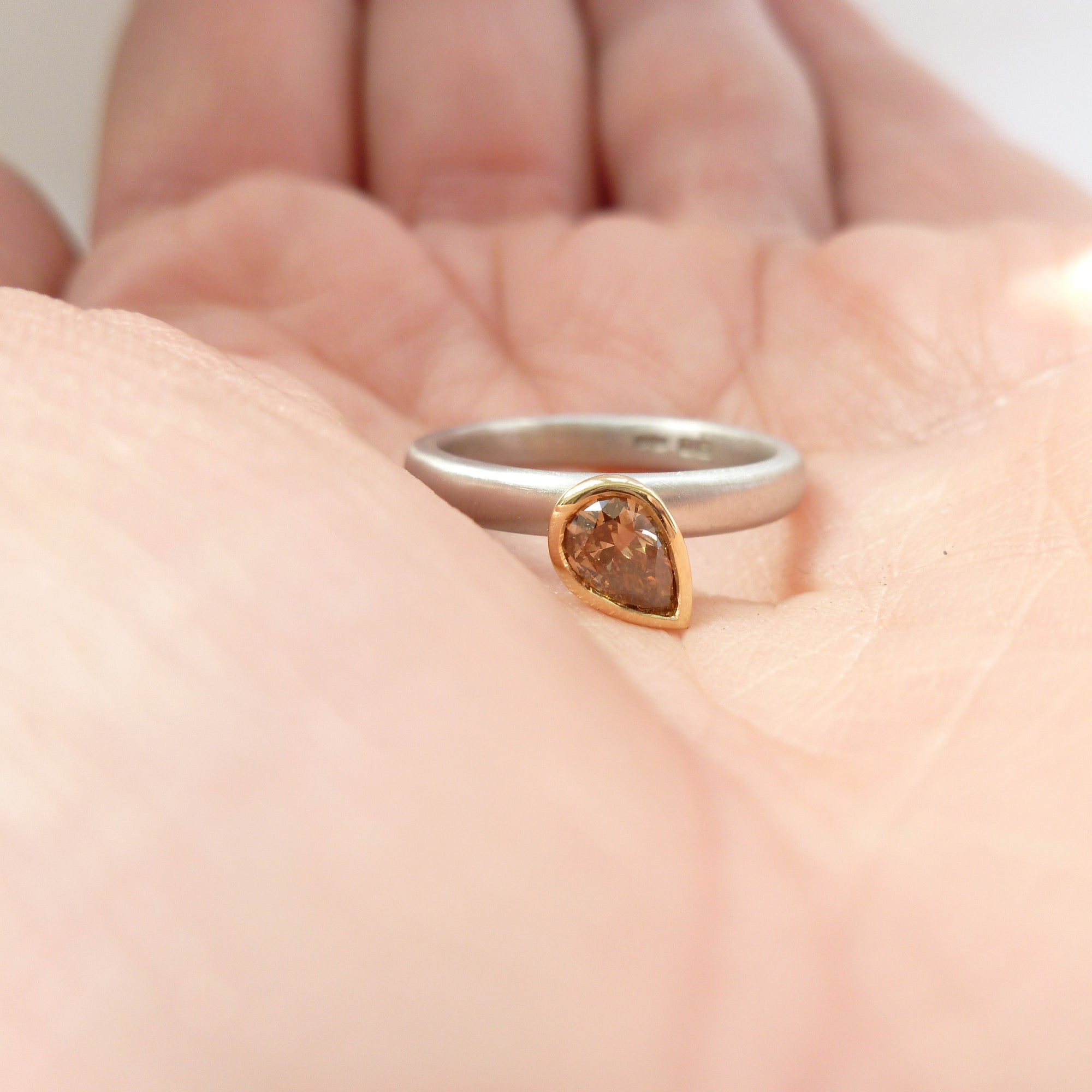 Simple modern engagement rings clearance