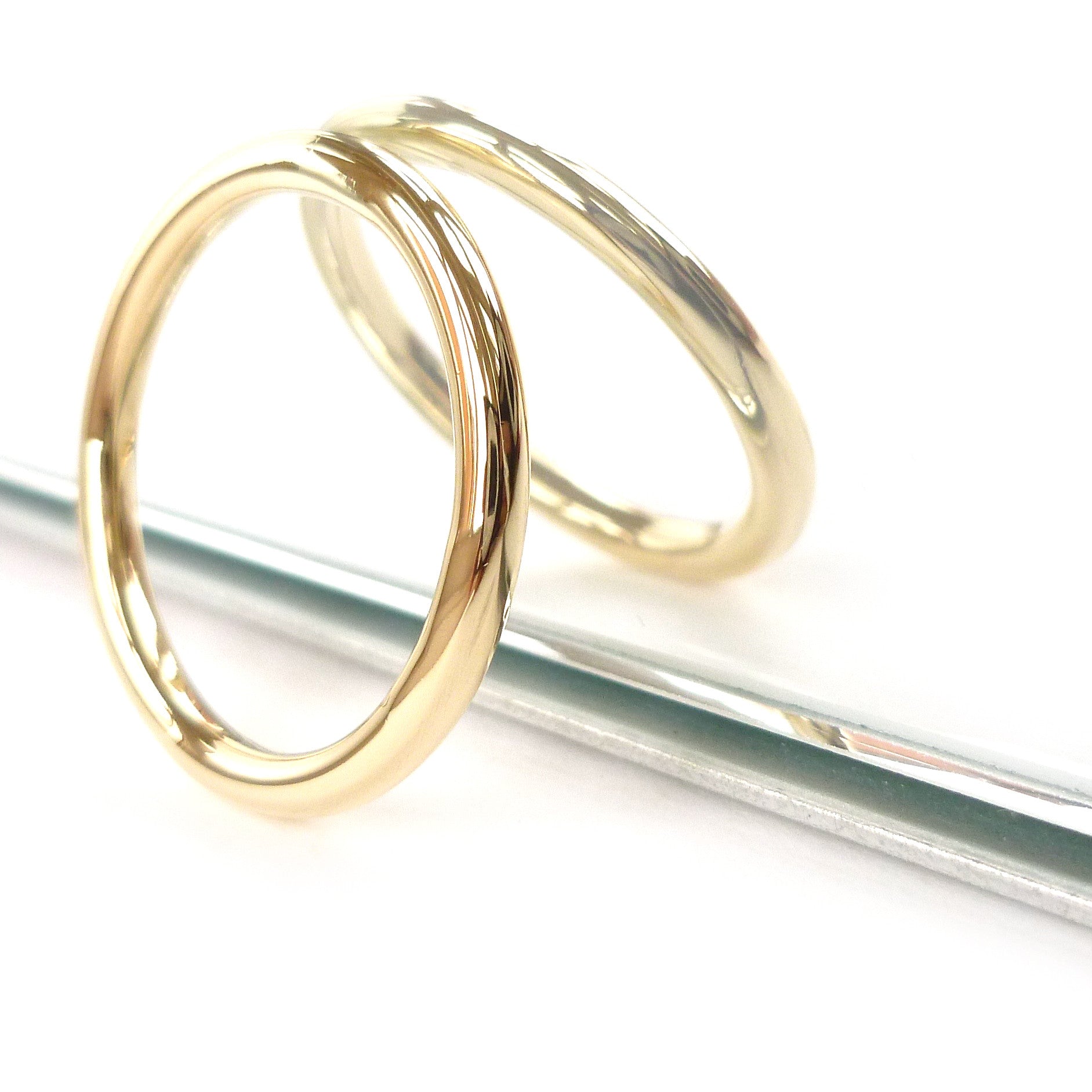 Simple 18ct gold ring