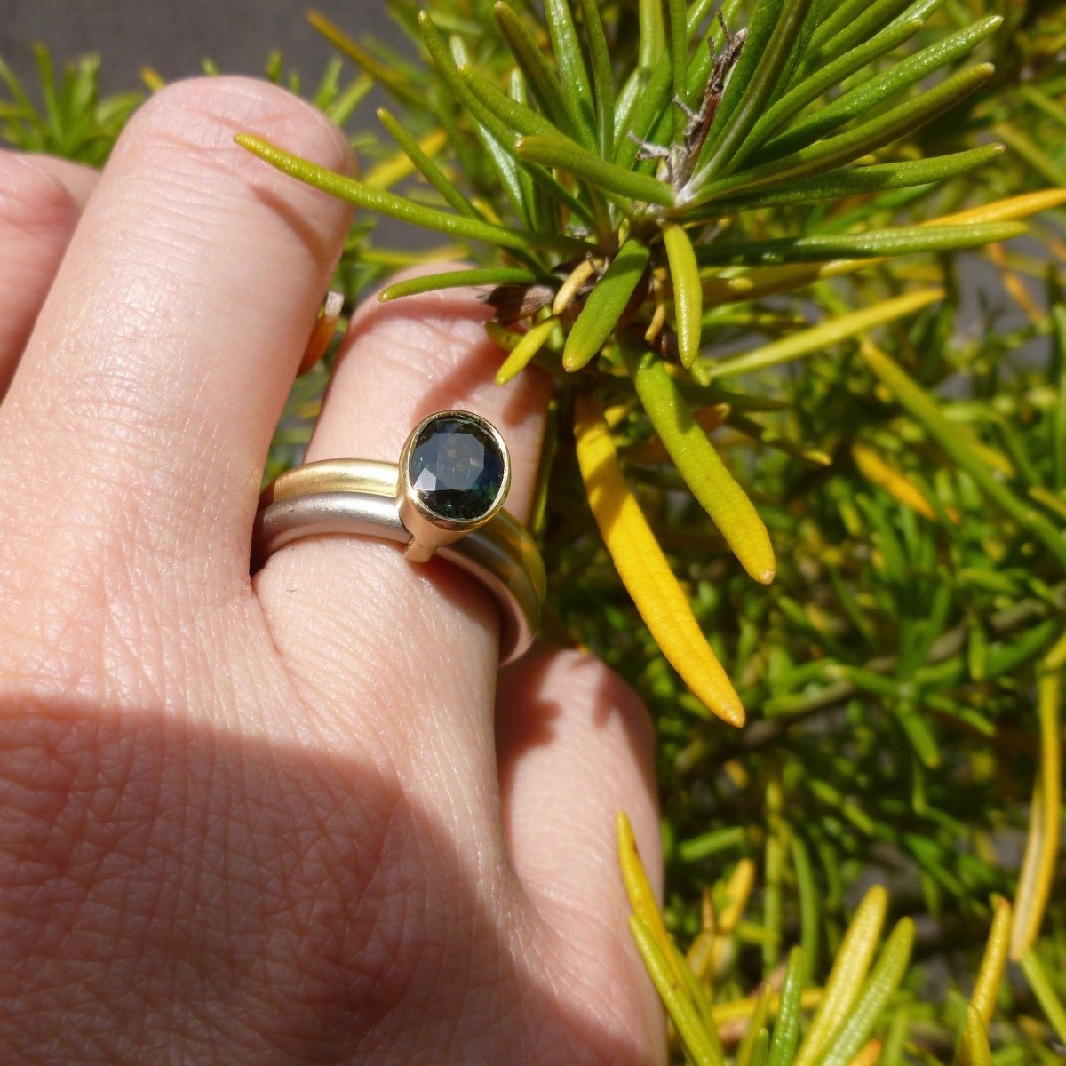 contemporary engagement rings