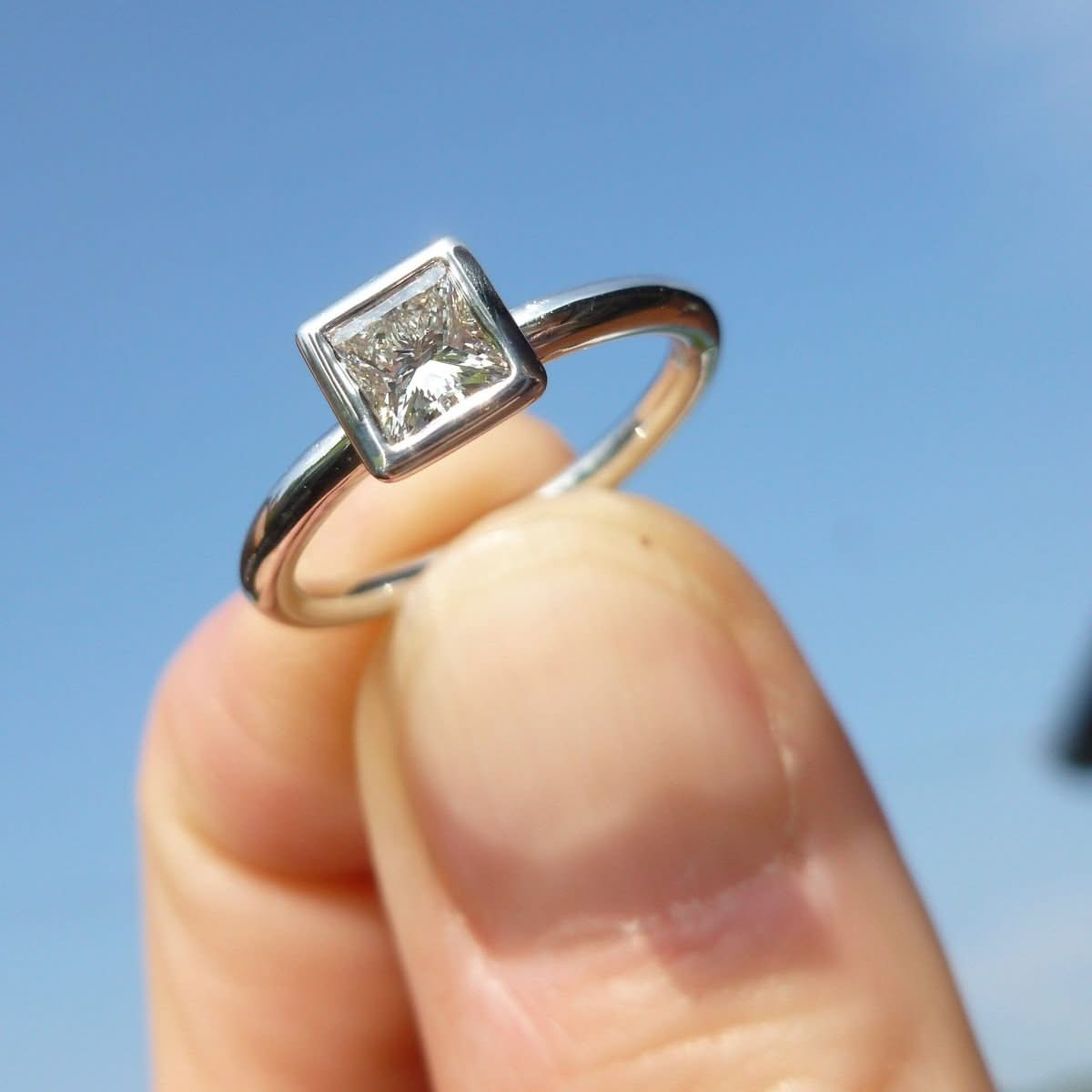 bespoke platinum ring 