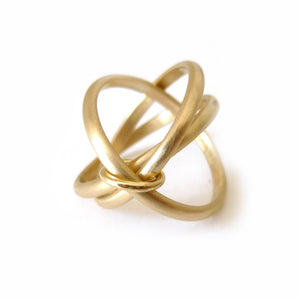 modern russian style wedding ring