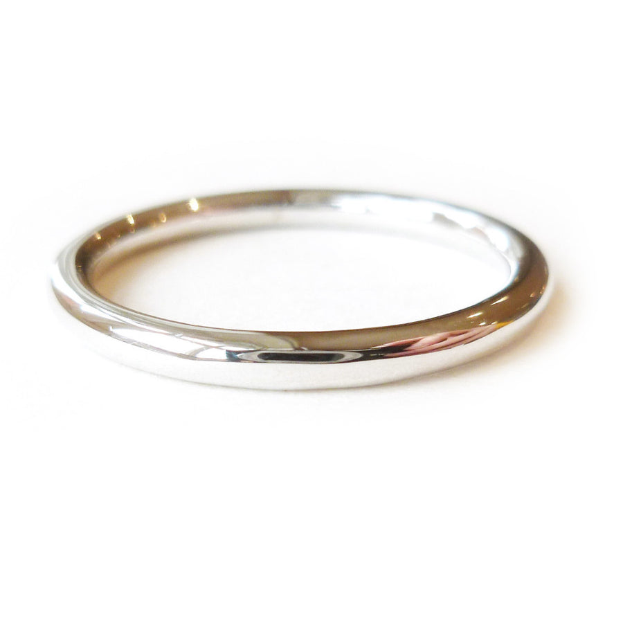 Platinum ring - perfect as a modern wedding ring - Sue Lane