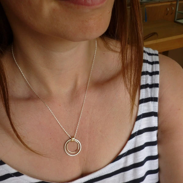  Contemporary unique bespoke handmade necklace.