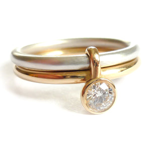Contemporary engagement ring commissioning buy now online Sue Lane