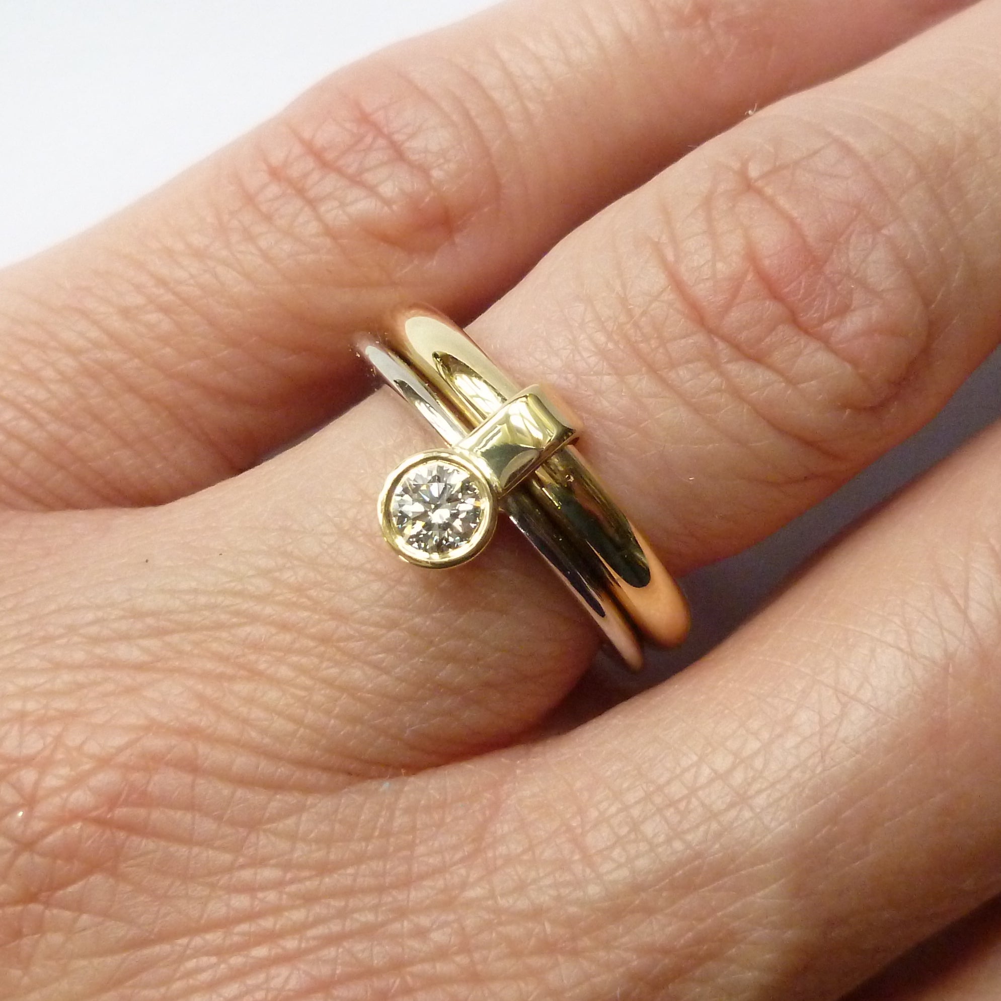 18ct Gold and Diamond Ring