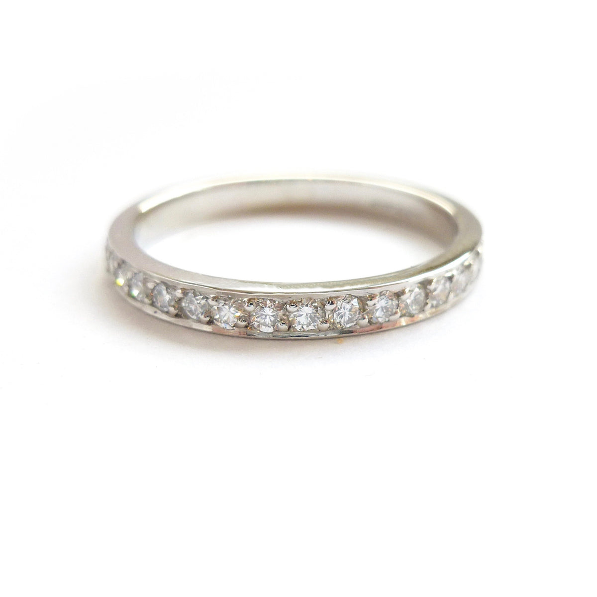 Classic eternity ring design by Sue Lane contemporary jewellery.